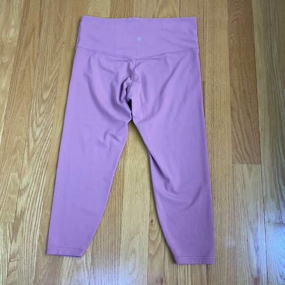 Athleta Leggings Elevation Ultra High Rise 7/8 Salmon (1X) - Picture 3 of 8